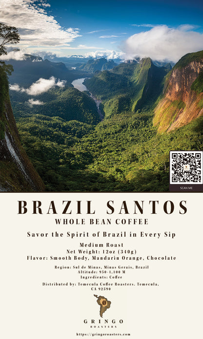 Gringo Roasters Brazil Santos Coffee