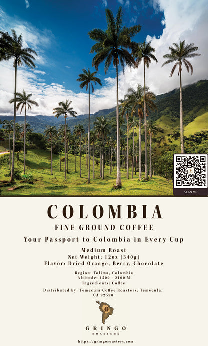 Gringo Roasters Colombia Coffee