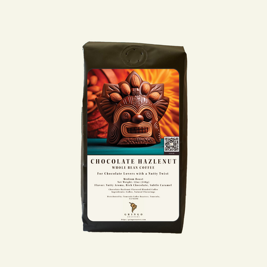 Gringo Roasters Chocolate Hazlenut Flavored Coffee