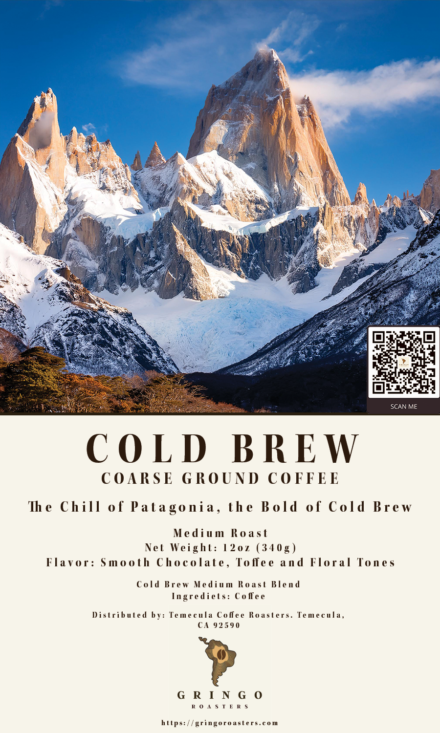 Gringo Roasters Cold Brew Blend Coffee