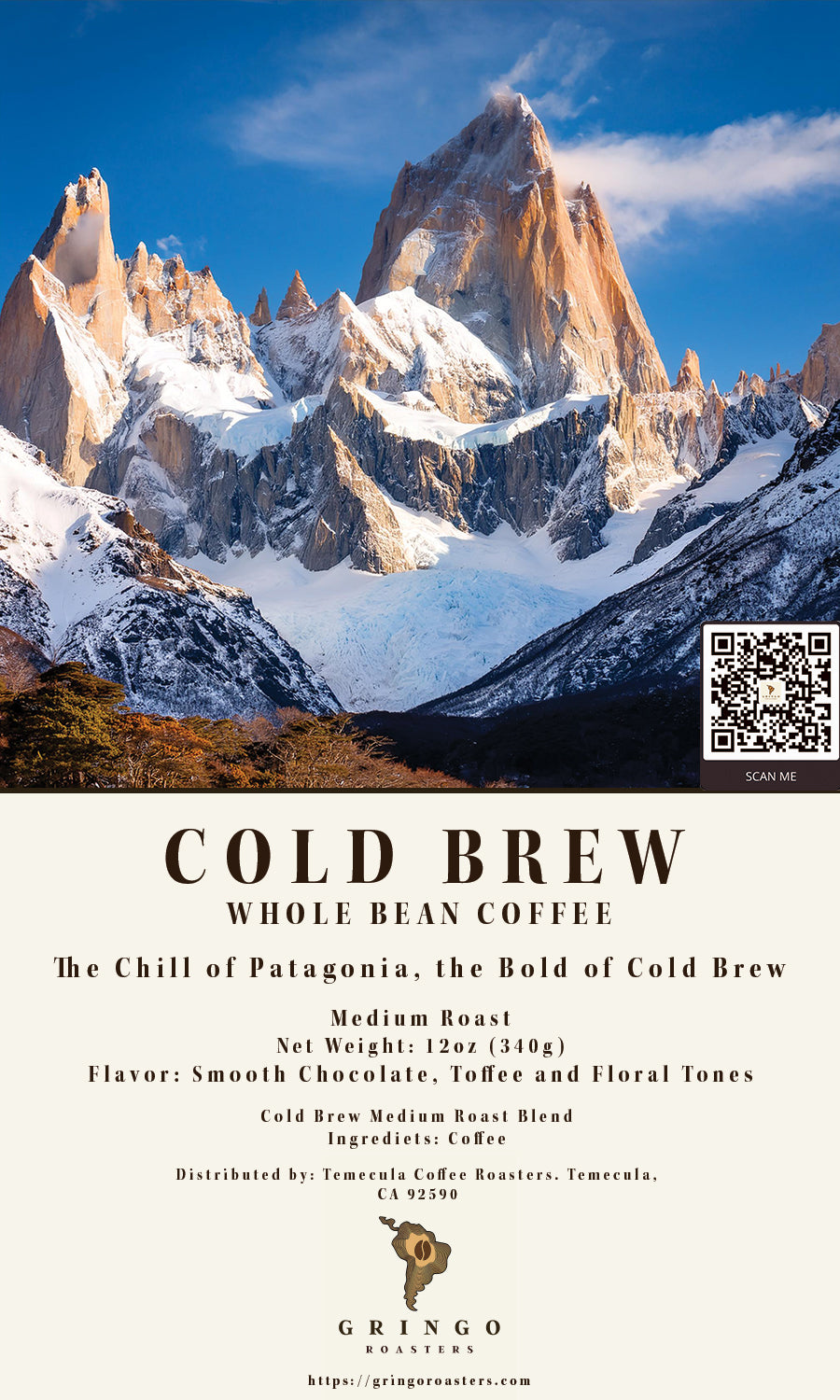 Gringo Roasters Cold Brew Blend Coffee