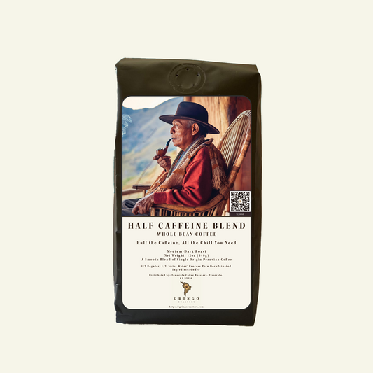Gringo Roasters Half Caffeine Blend Coffee