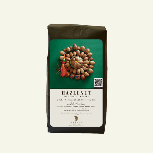 Gringo Roasters Hazlenut Flavored Coffee